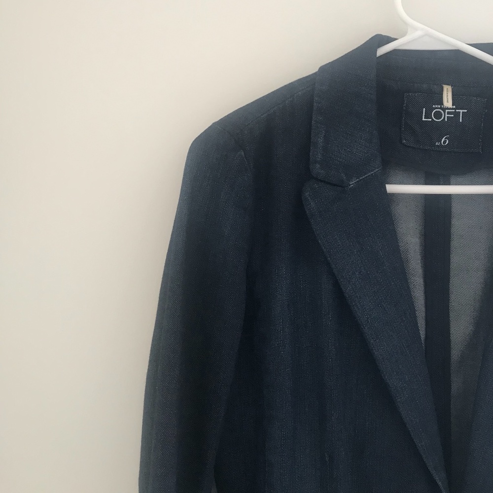 Dark Jean Blazer